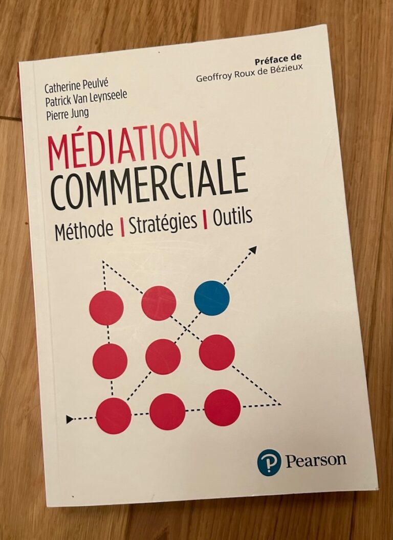 Livre sur la médiation commerciale