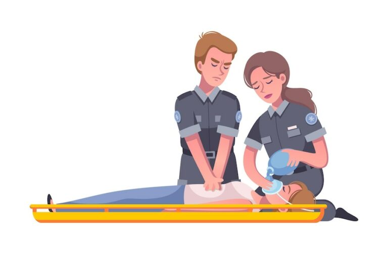 Image ambulancier- Médiateur santé Hermes Médiation