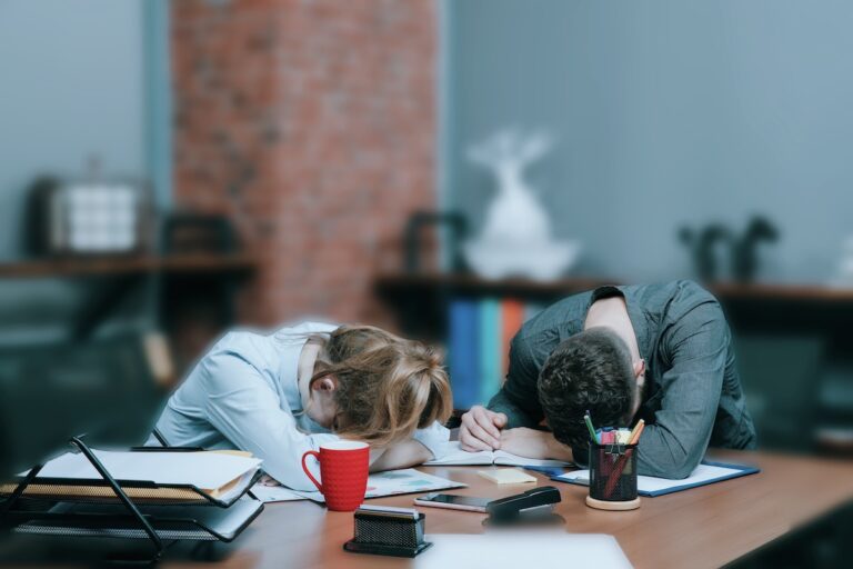 Photo illustrant le burn out professionnel